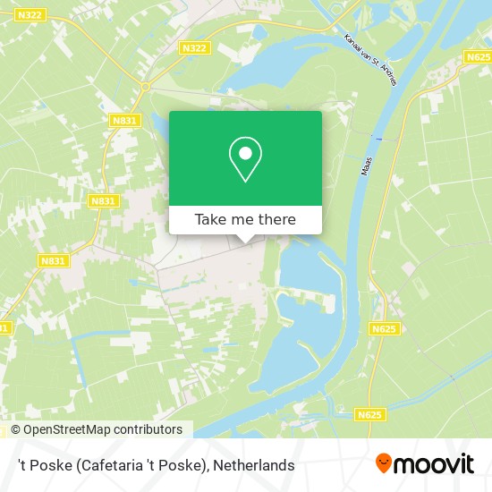 't Poske (Cafetaria 't Poske) Karte