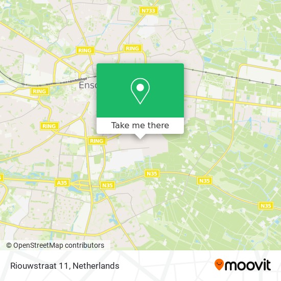 Riouwstraat 11 Karte