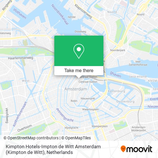 Kimpton Hotels-Impton de Witt Amsterdam (Kimpton de Witt) Karte