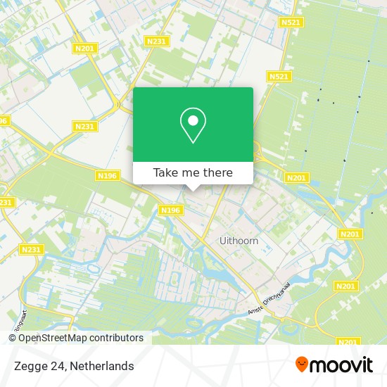 Zegge 24 map