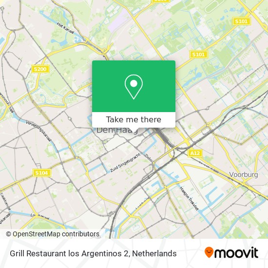 Grill Restaurant los Argentinos 2 map
