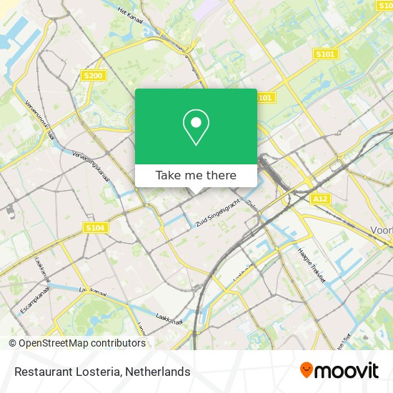 Restaurant Losteria map