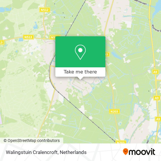 Walingstuin Cralencroft map