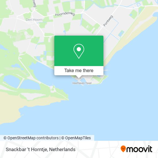 Snackbar 't Horntje map