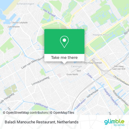 Baladi Manouche Restaurant map