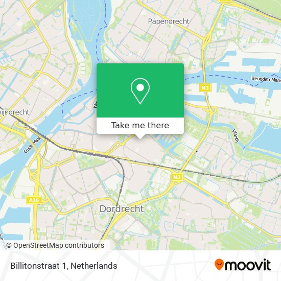 Billitonstraat 1 map