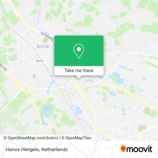 Hanos Hengelo map