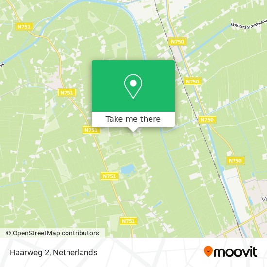 Haarweg 2 map