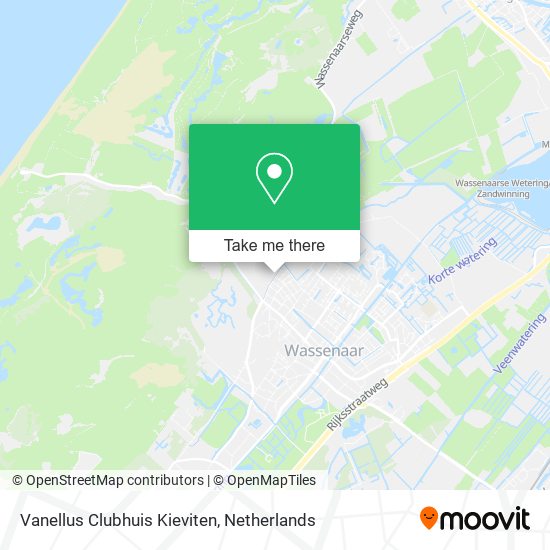 Vanellus Clubhuis Kieviten map