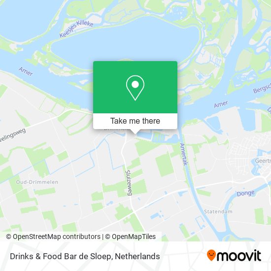 Drinks & Food Bar de Sloep map