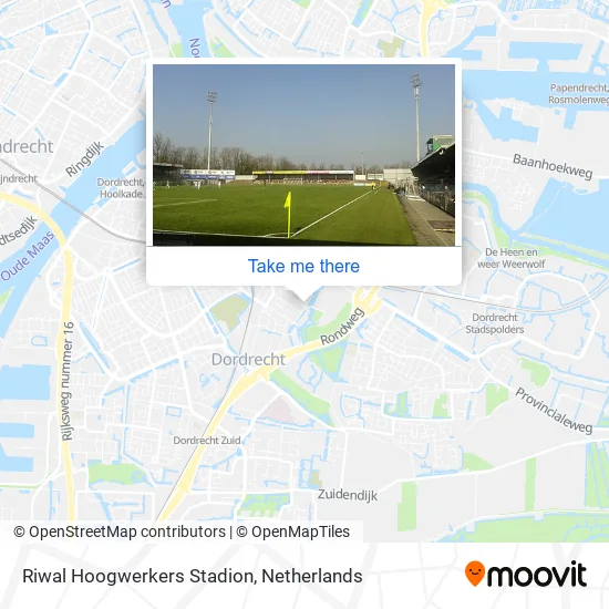 Riwal Hoogwerkers Stadion map