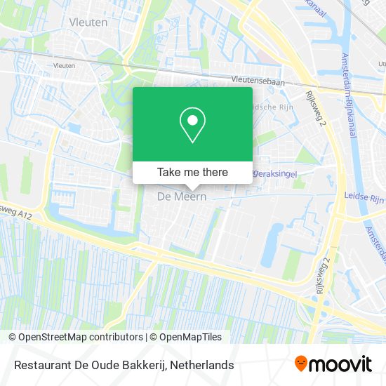 Restaurant De Oude Bakkerij map
