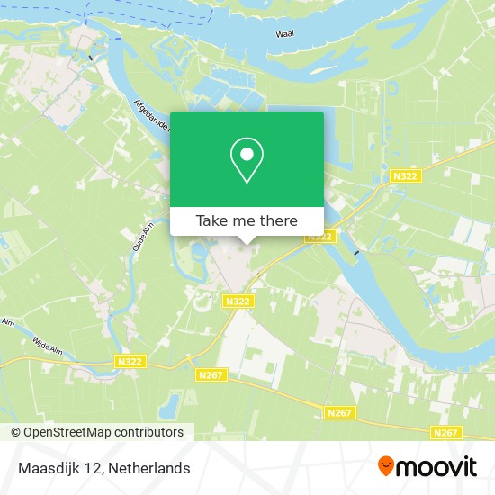 Maasdijk 12 map