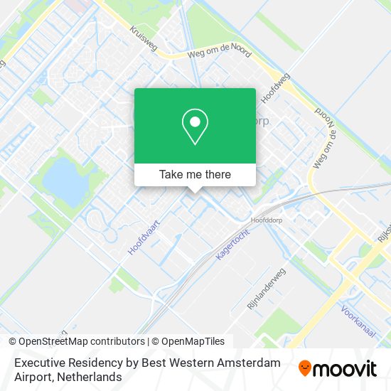 Executive Residency by Best Western Amsterdam Airport map