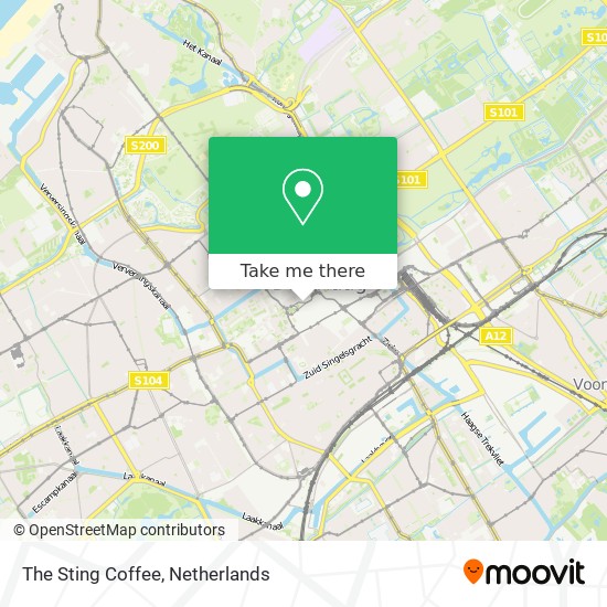 The Sting Coffee map