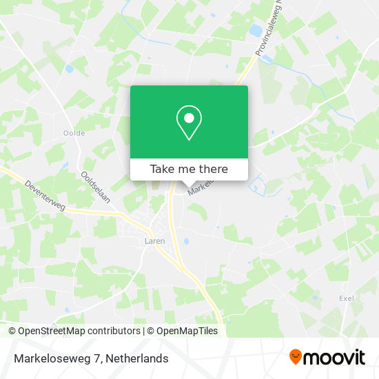 Markeloseweg 7 map