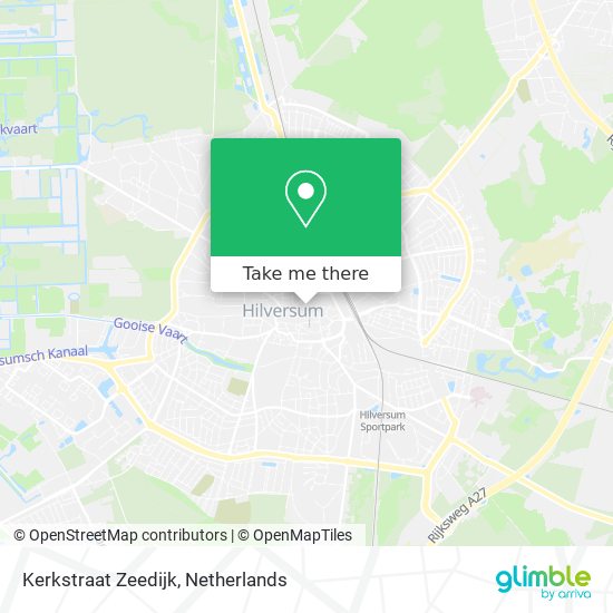 Kerkstraat Zeedijk Karte