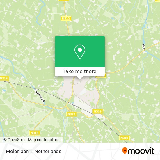 Molenlaan 1 map