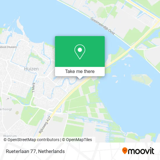 Rueterlaan 77 map