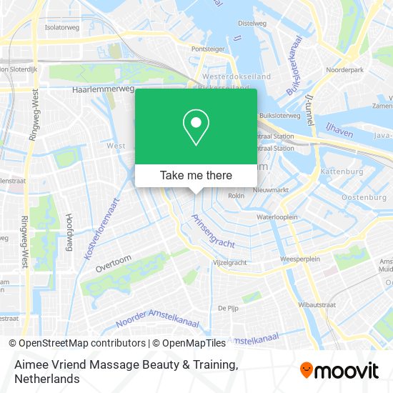 Aimee Vriend Massage Beauty & Training map