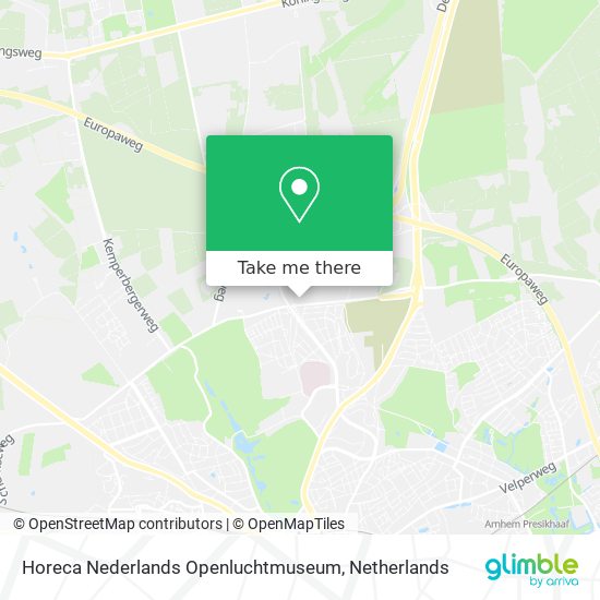 Horeca Nederlands Openluchtmuseum map