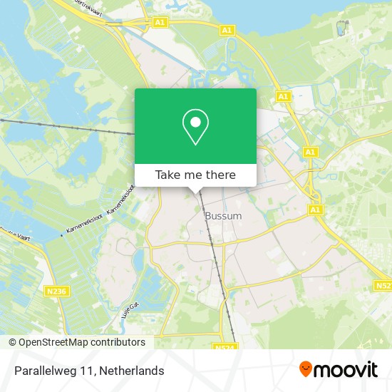 Parallelweg 11 map