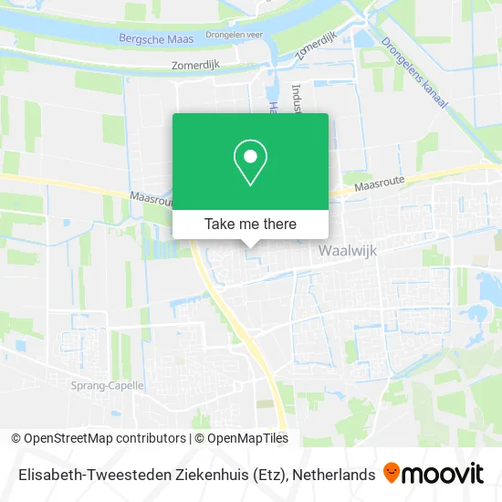 Elisabeth-Tweesteden Ziekenhuis (Etz) map