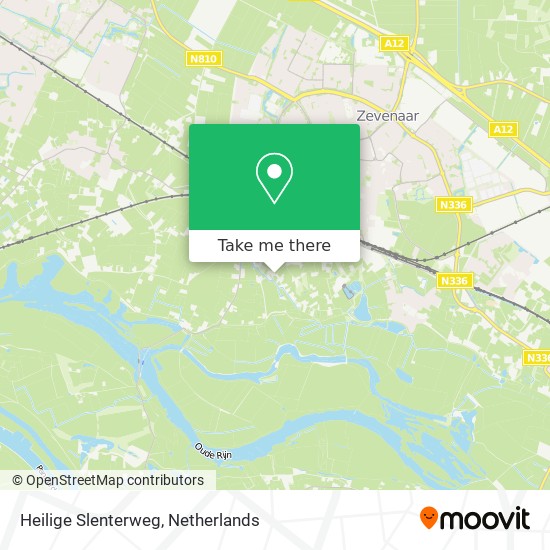 Heilige Slenterweg map