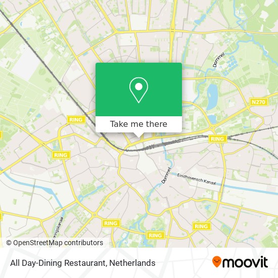 All Day-Dining Restaurant map