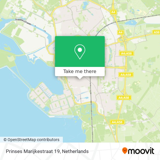 Prinses Marijkestraat 19 map