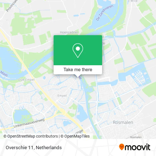 Overschie 11 map