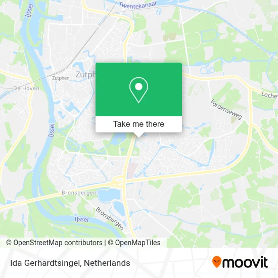 Ida Gerhardtsingel map