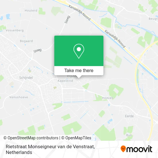 Rietstraat Monseigneur van de Venstraat map