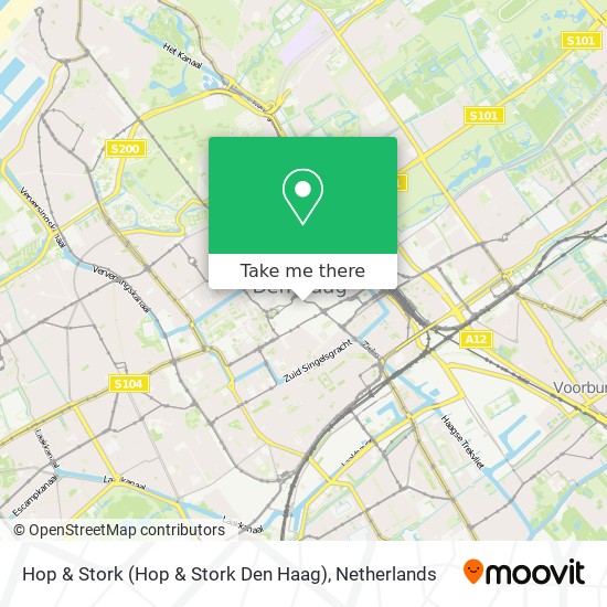 Hop & Stork (Hop & Stork Den Haag) Karte