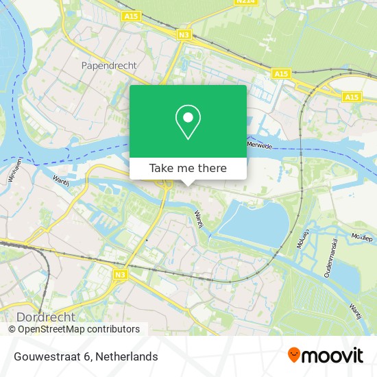 Gouwestraat 6 map