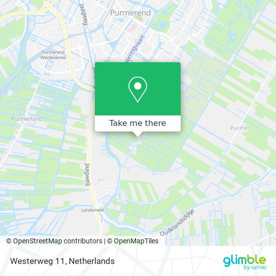 Westerweg 11 map