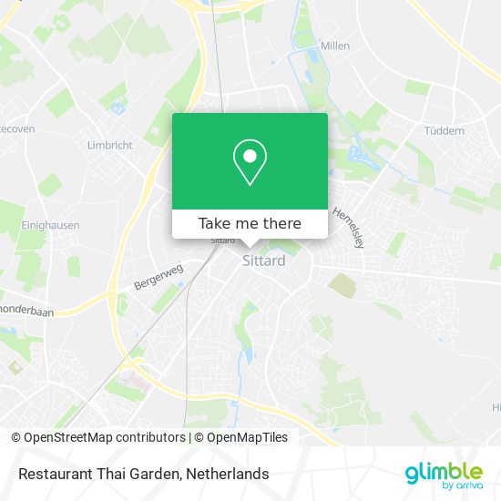 Restaurant Thai Garden map