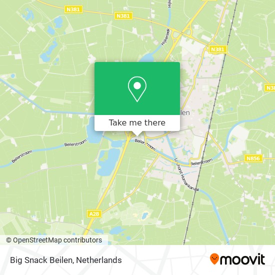 Big Snack Beilen map