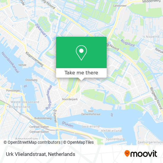 Urk Vlielandstraat map