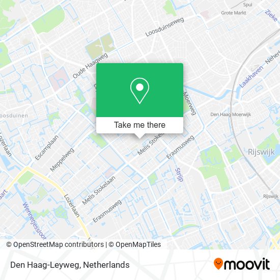 Den Haag-Leyweg map