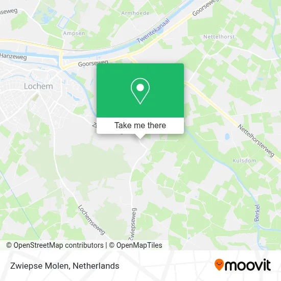 Zwiepse Molen map