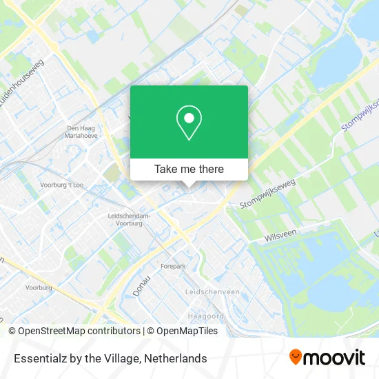 Essentialz by the Village map
