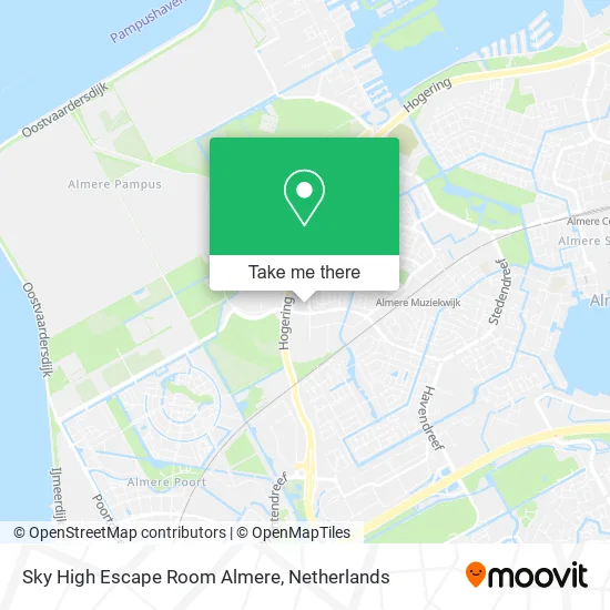 Sky High Escape Room Almere Karte