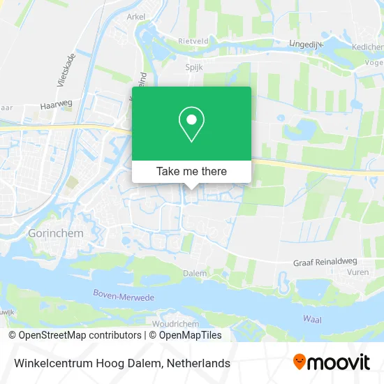 Winkelcentrum Hoog Dalem map