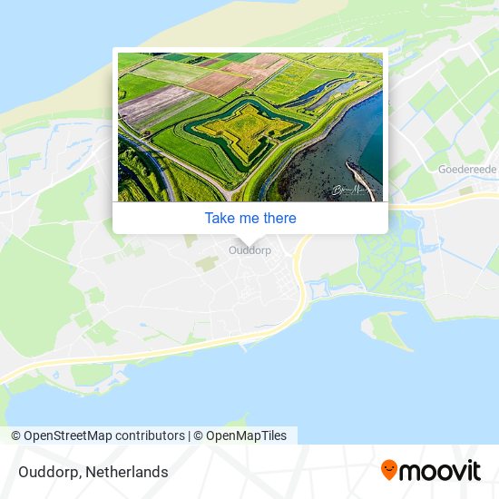 Ouddorp map