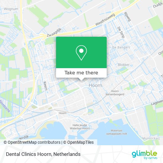 Dental Clinics Hoorn map