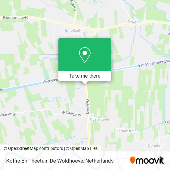 Koffie En Theetuin De Woldhoeve Karte