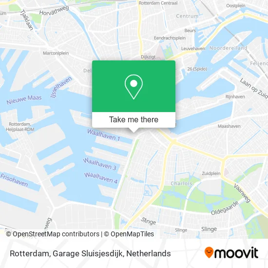 Rotterdam, Garage Sluisjesdijk map
