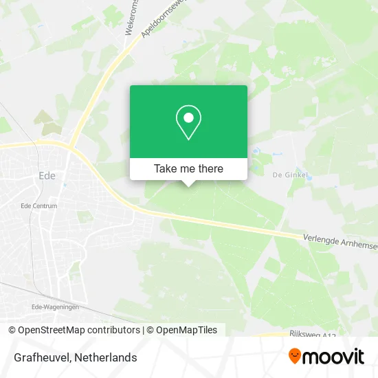 Grafheuvel map