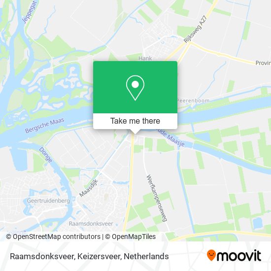 Raamsdonksveer, Keizersveer map